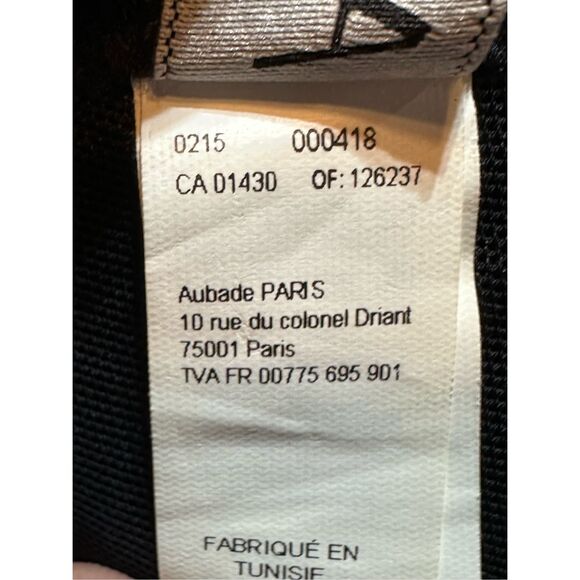 Aubade Paris size 32B unlined mesh lace bra underwire - Picture 16 of 16